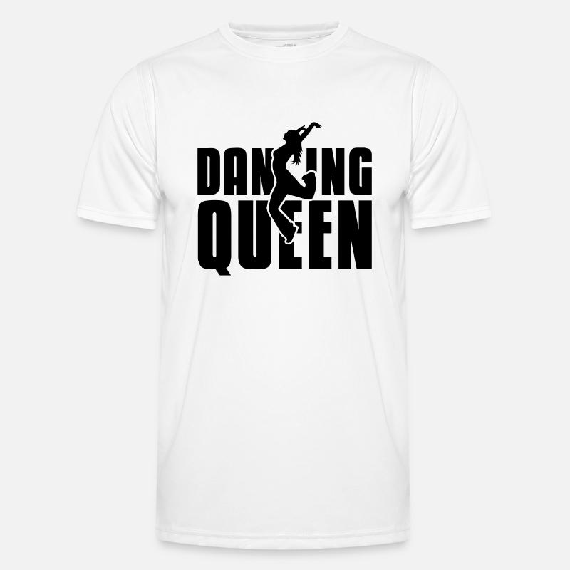 dancing queen - Men's Functional T-Shirt - white