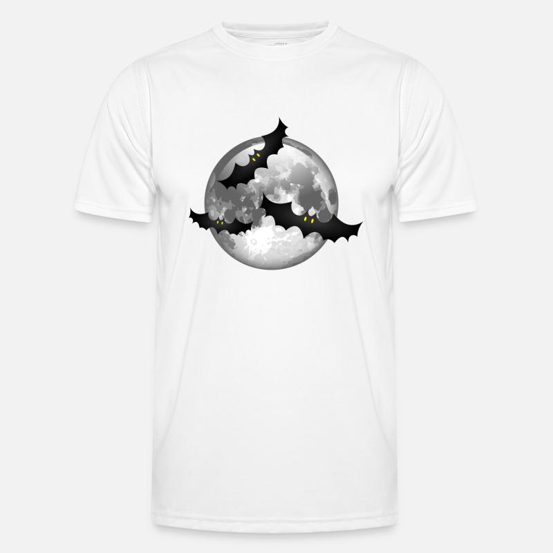 Smiley Bats - Men's Functional T-Shirt - white
