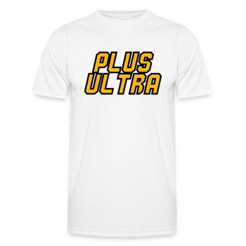Plus Ultra - Men's Functional T-Shirt - white - Front - AI Model Male 178 dark (178cm)