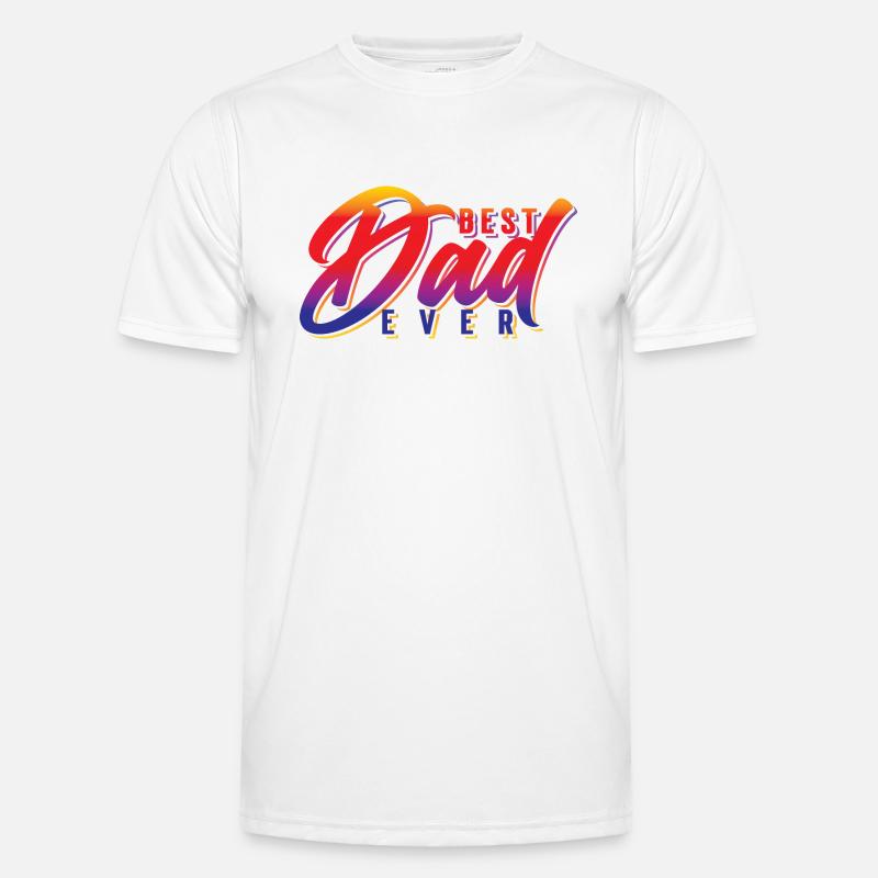 Best Dad ever T-shirt sport Homme