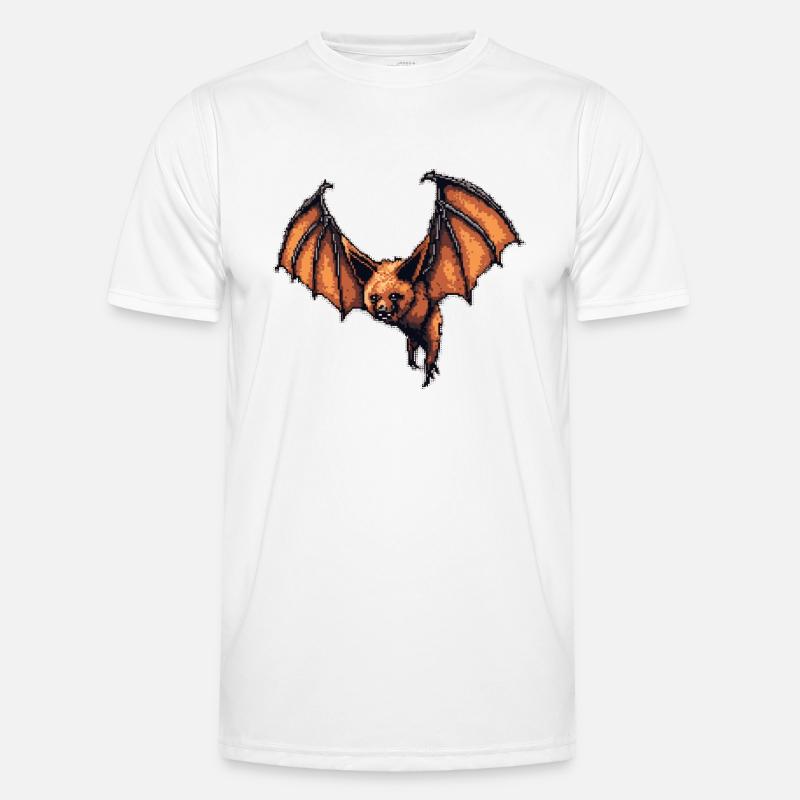 Flying Fox dans les graphismes de jeux vidéo rétro 8 bits T-shirt sport Homme