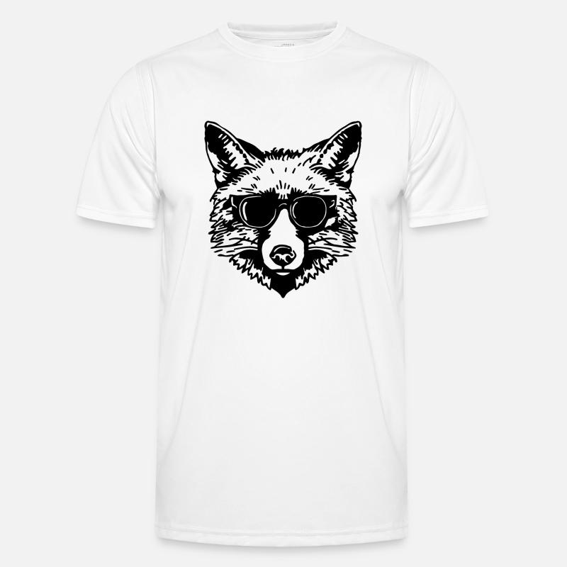 Fox Foxes - Men's Functional T-Shirt - white