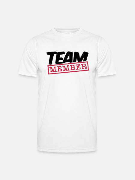 team_member_desn_ts2 - Men's Functional T-Shirt - white