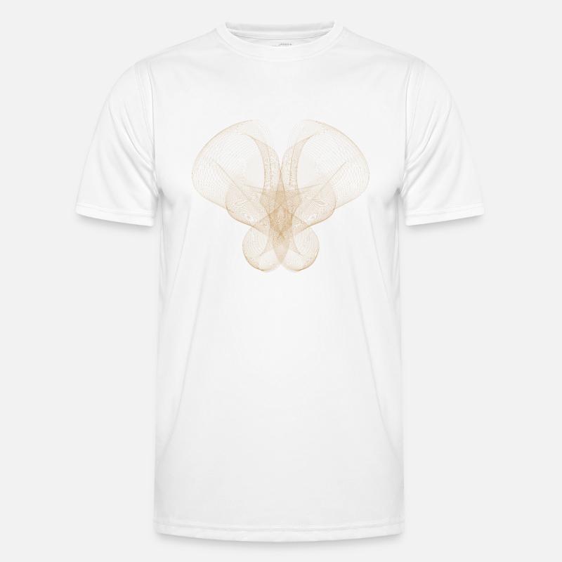 Conception de points abstraits T-shirt sport Homme