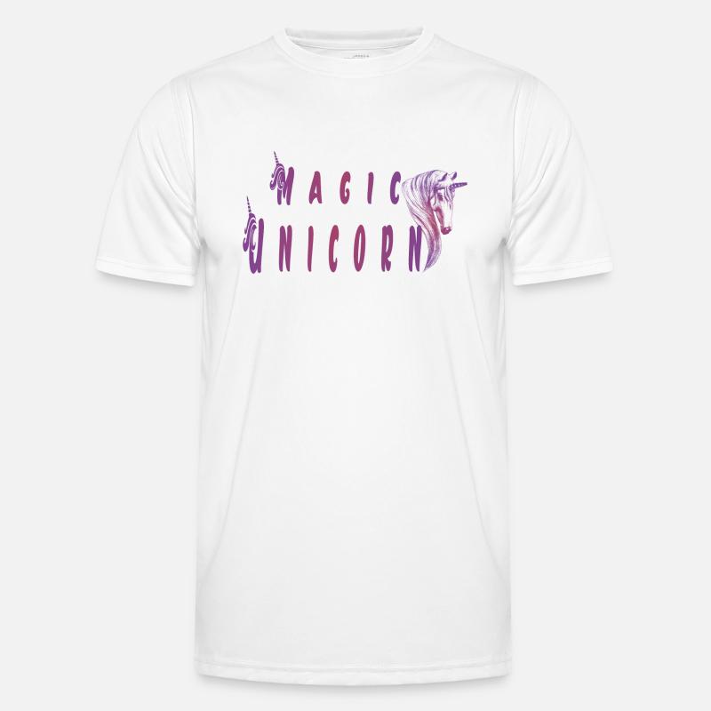magic unicorn T-shirt sport Homme