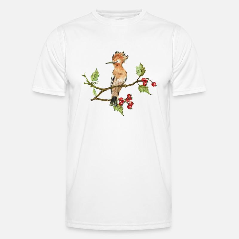 Bunter Vogel Männer Funktions-T-Shirt