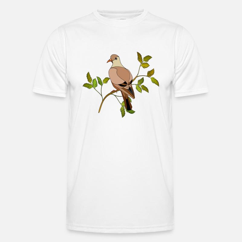 Vogel Männer Funktions-T-Shirt