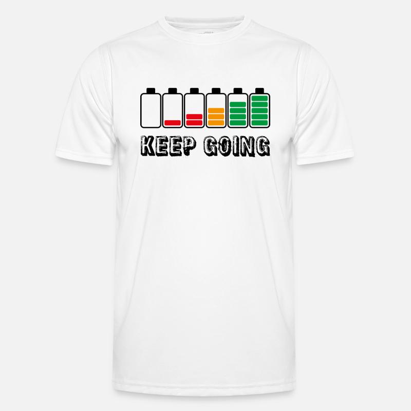 Mach weiter Männer Funktions-T-Shirt