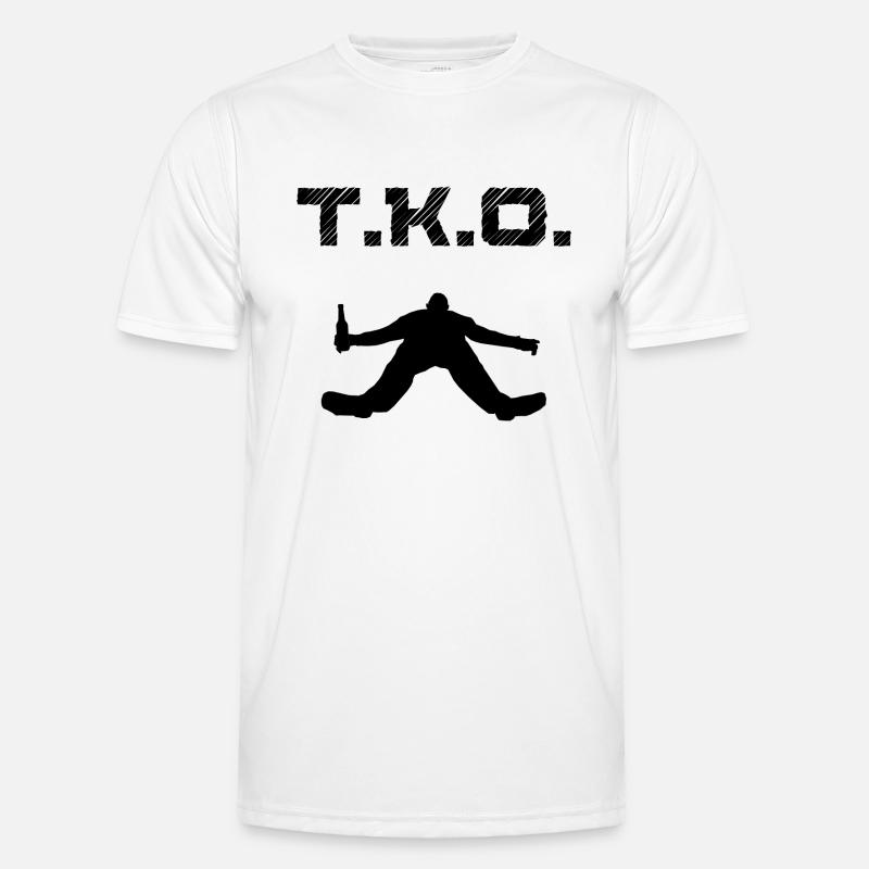 T.K.O. Drunken Man Passed Out Blackout Drunk Coma Men's Functional T-Shirt