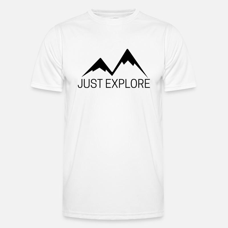 JUST EXPLORE T-shirt sport Homme