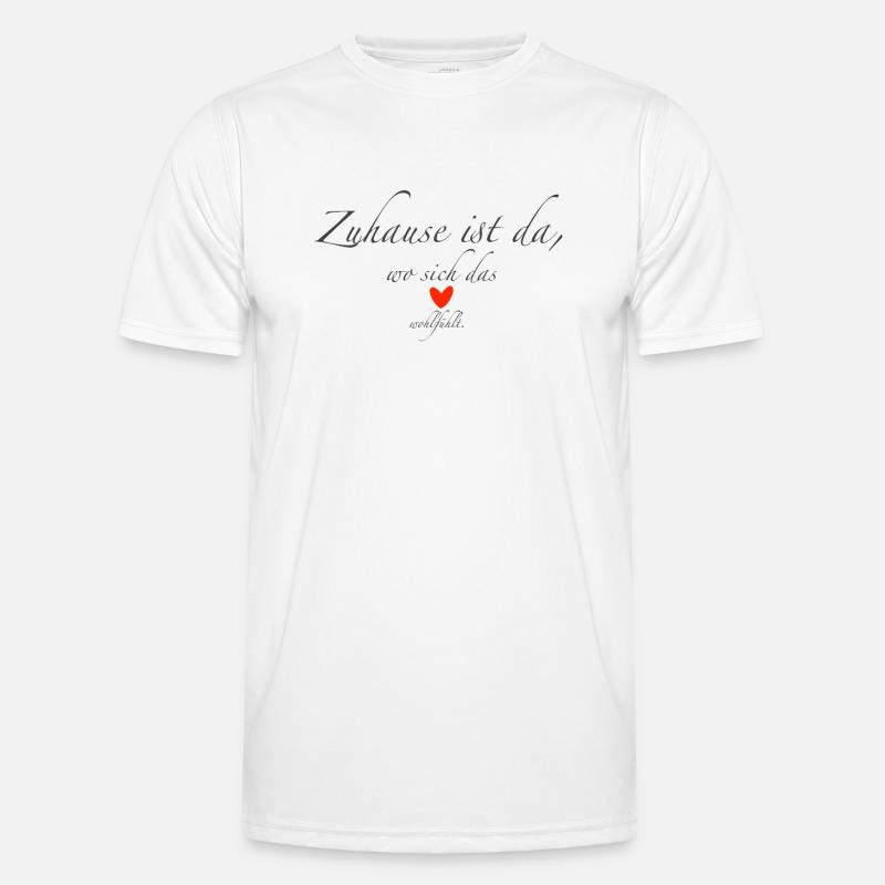 Zuhause Männer Funktions-T-Shirt