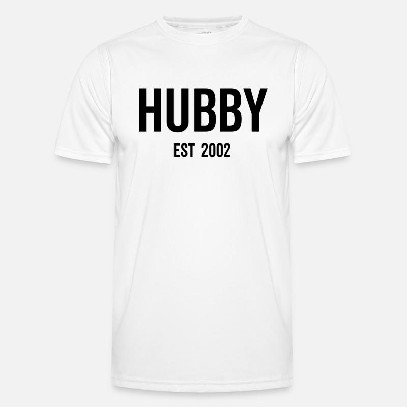 Hubby Est 2002 Men's Functional T-Shirt