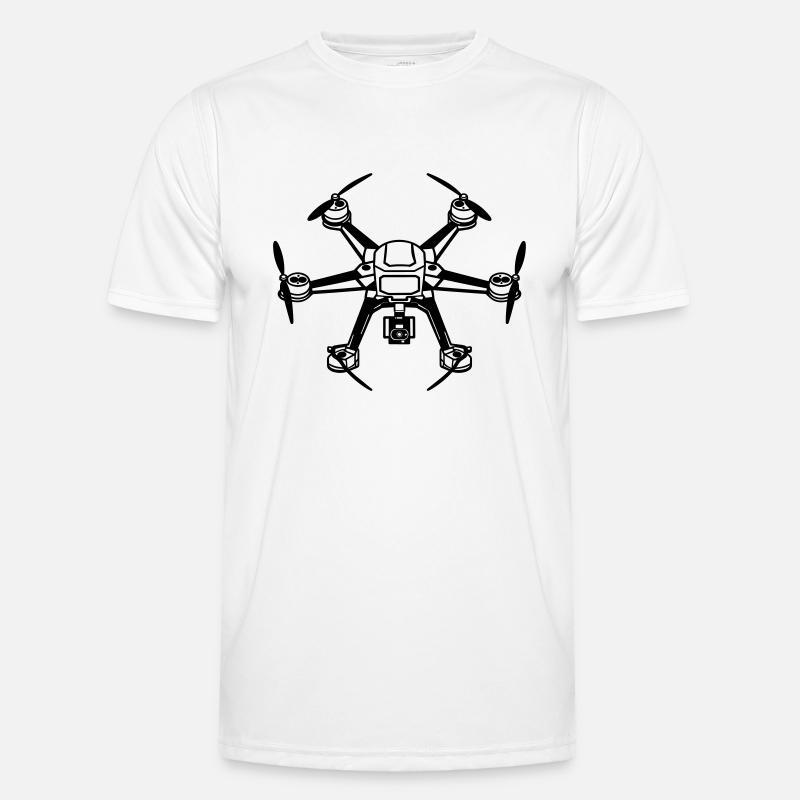 drone - Men's Functional T-Shirt - white