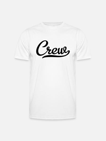 Crew - Men's Functional T-Shirt - white