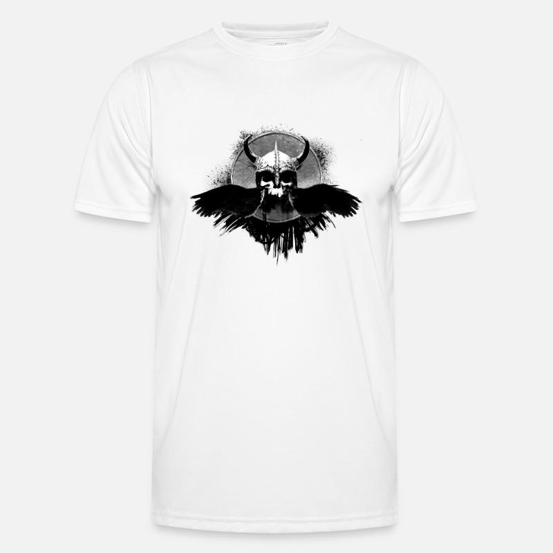 vikingskull Men's Functional T-Shirt
