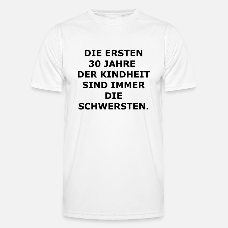 30. Geburtstag Männer Funktions-T-Shirt