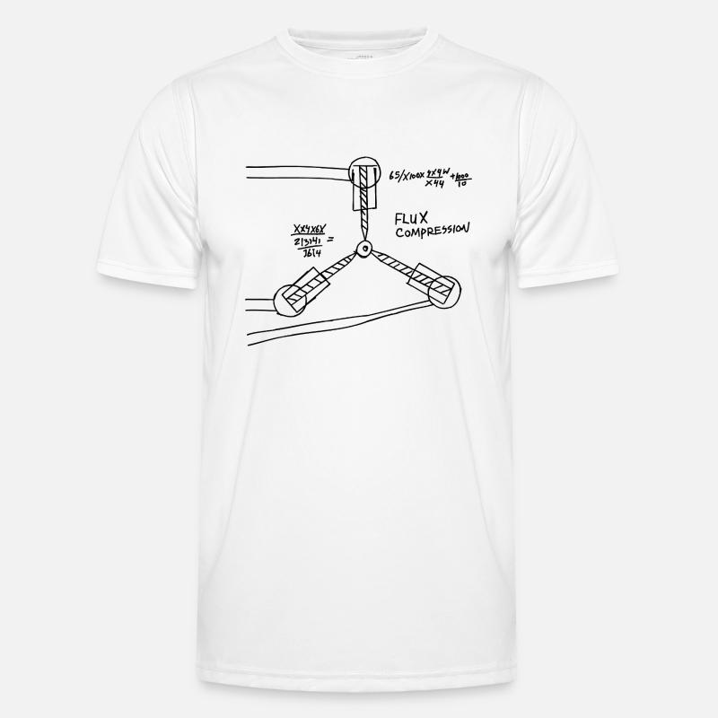 Flux Compression - Men's Functional T-Shirt - white