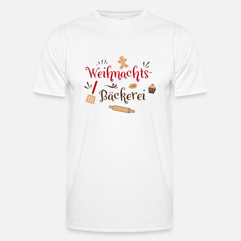 Christmas bakery Men's Functional T-Shirt