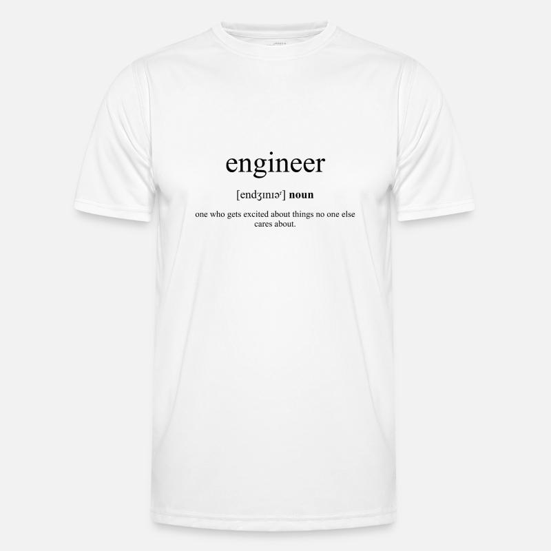 Engineer | Definition dictionary Men's Functional T-Shirt