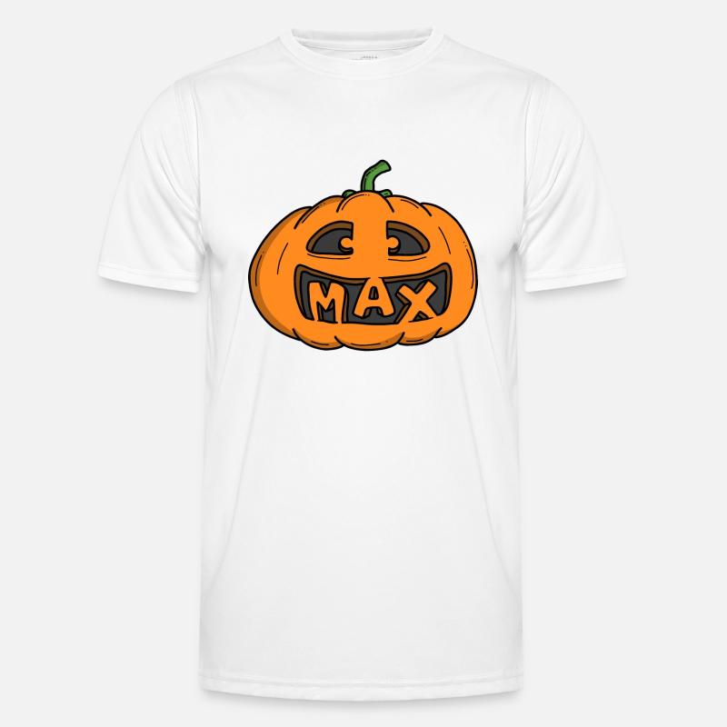 Max Halloween Pumpkin Men's Functional T-Shirt