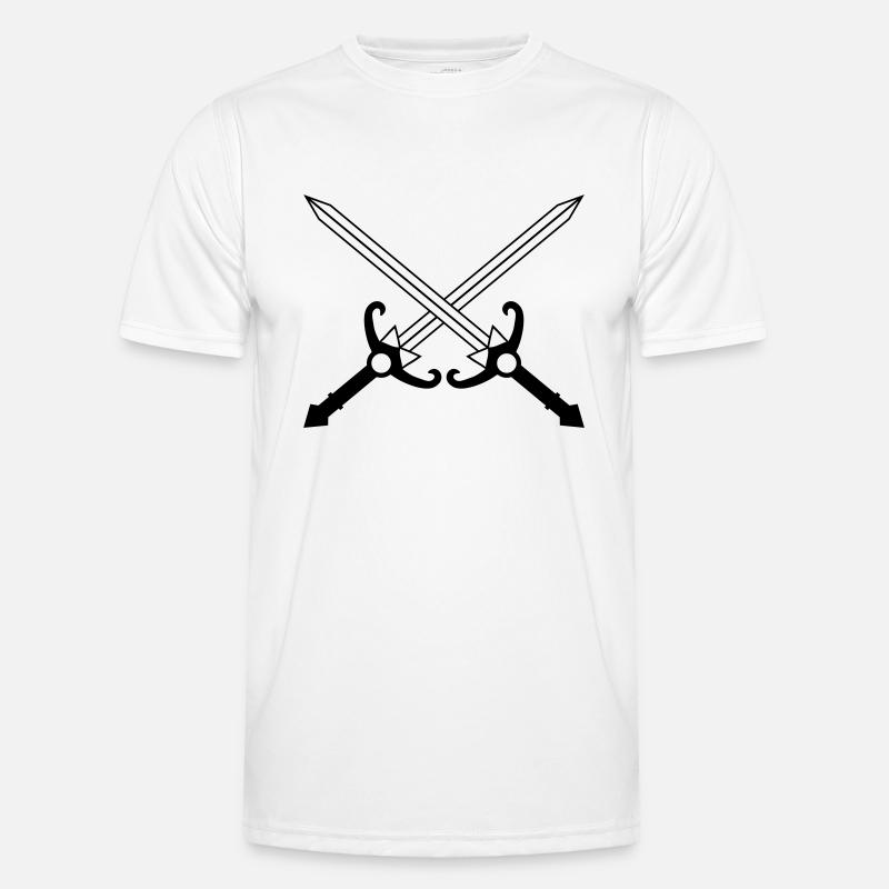 Schwerter Männer Funktions-T-Shirt