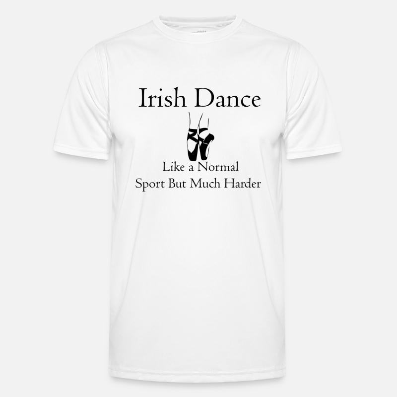 Dancing Dance Music - Men's Functional T-Shirt - white