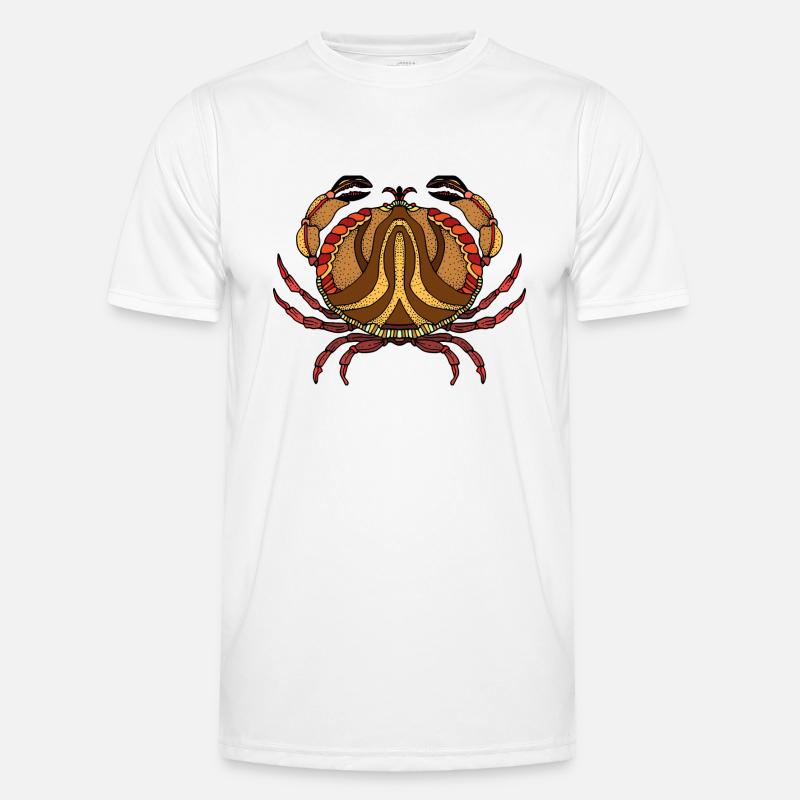 Crab - Men's Functional T-Shirt - white