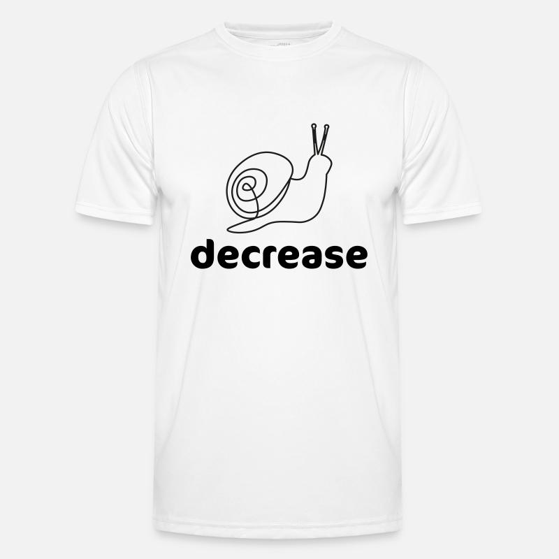 decrease - T-shirt sport Homme - blanc