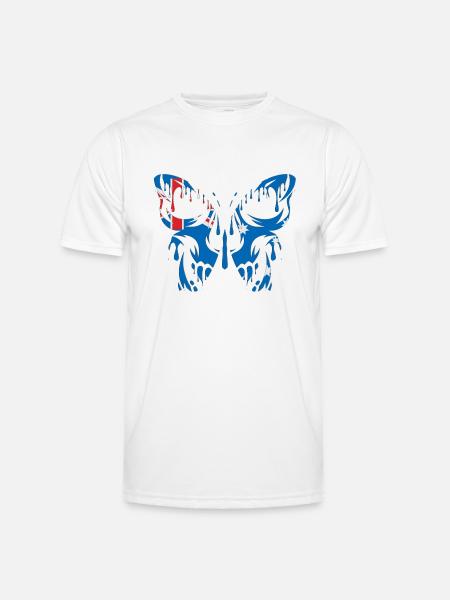 Flag of Australia Official States - Men's Functional T-Shirt - white