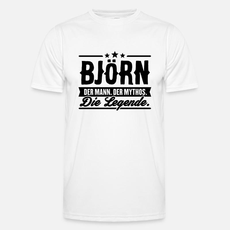 Man Myth Legend Björn Men's Functional T-Shirt