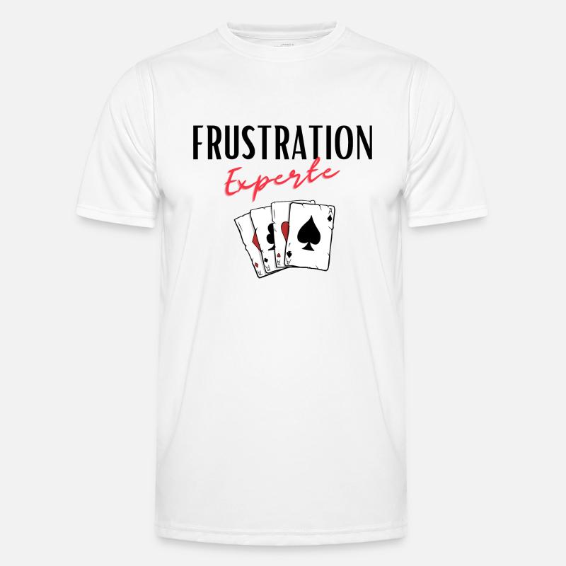 Frustration Experte Männer Funktions-T-Shirt