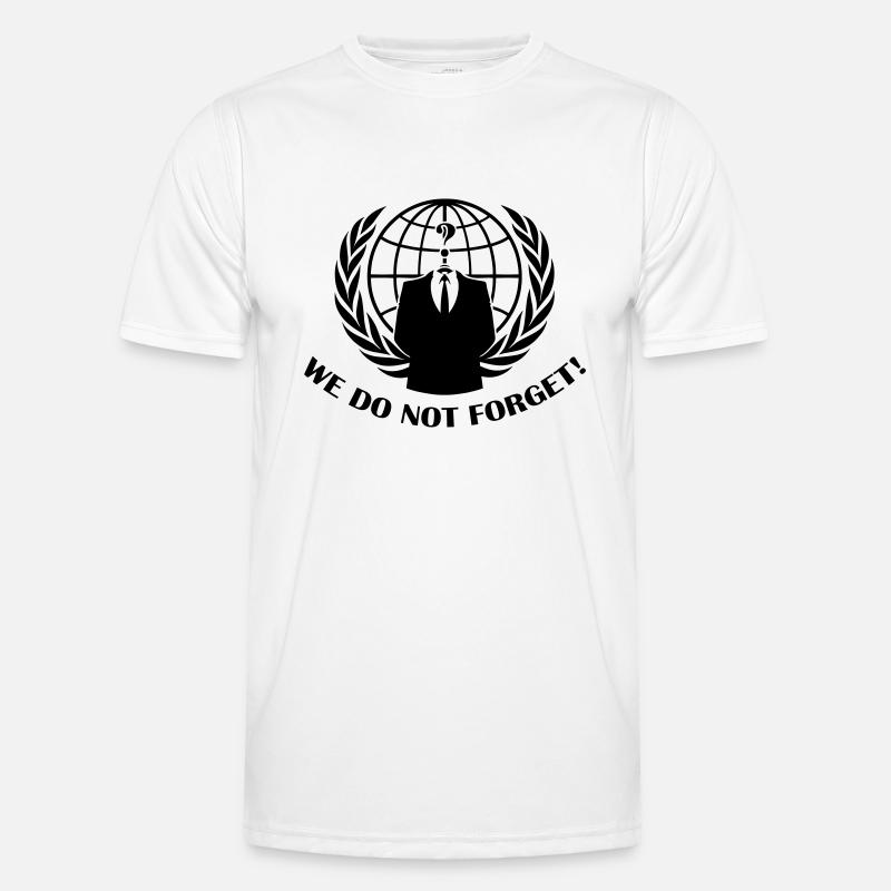 we_do_not_forget Männer Funktions-T-Shirt