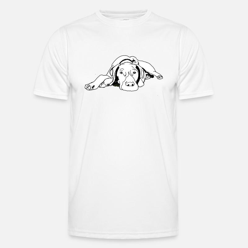 Pointer German Shorthair Men's Functional T-Shirt