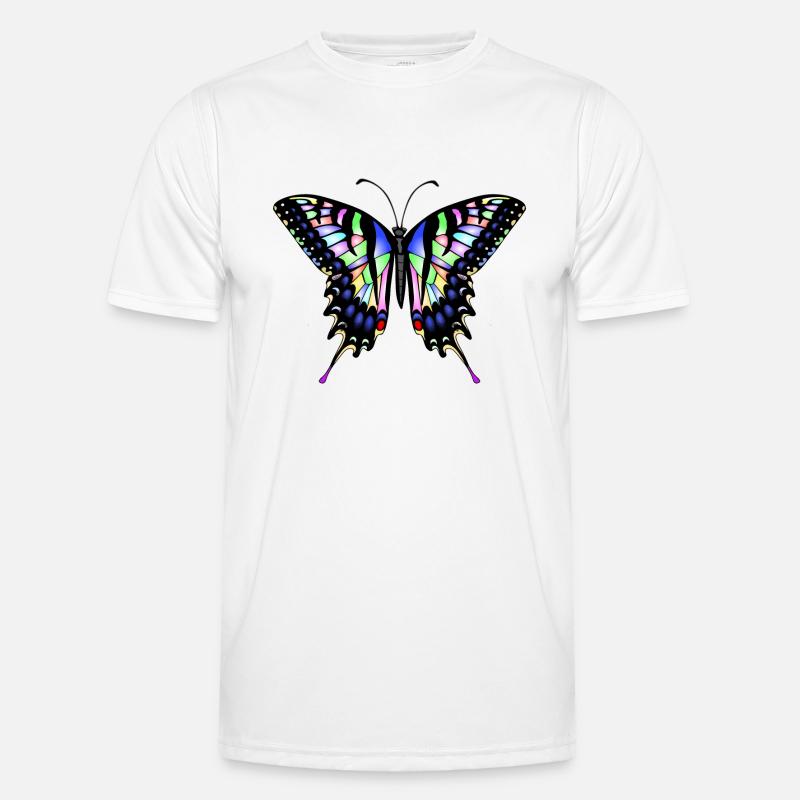 Papillon à queue d’aronde T-shirt sport Homme