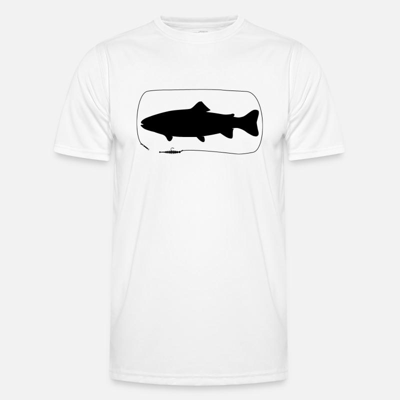 Trout with softbait Men's Functional T-Shirt