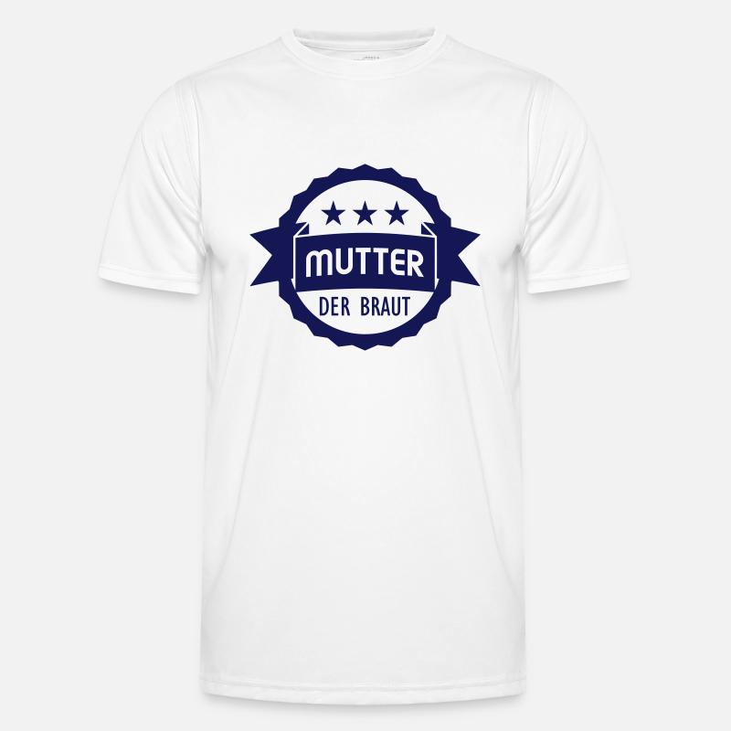 Mutter der Braut Männer Funktions-T-Shirt