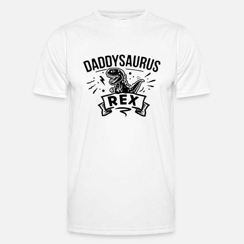 Daddysaurus for dark colors Men's Functional T-Shirt