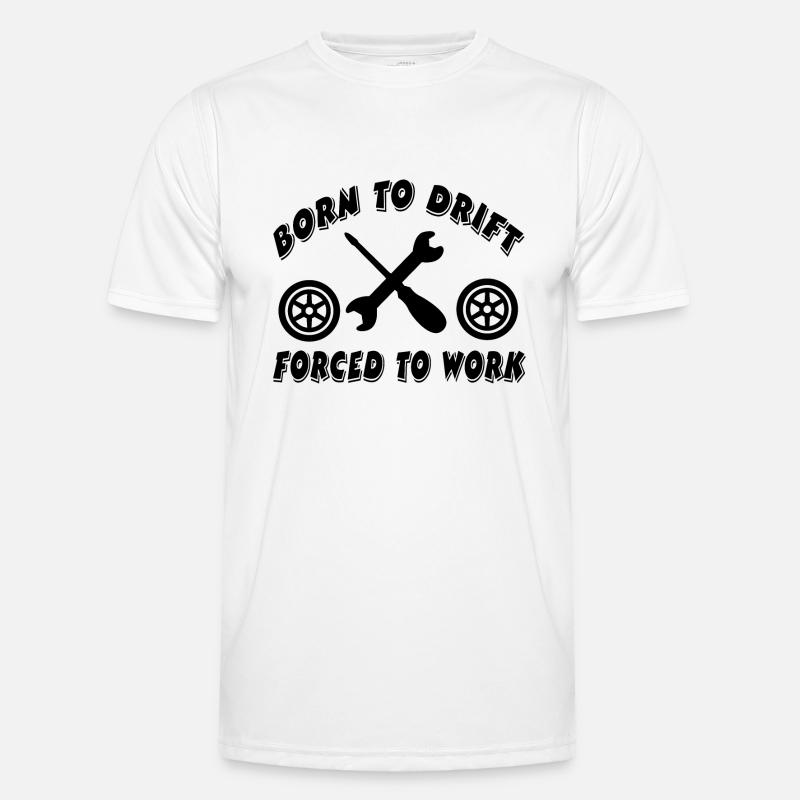 Car - Men's Functional T-Shirt - white