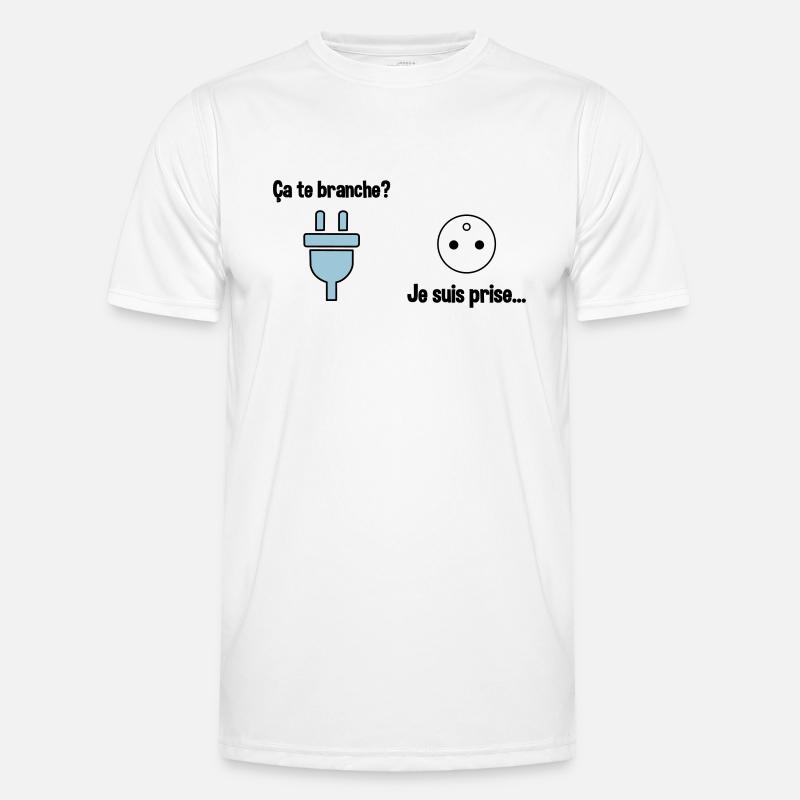 Ça te branche? T-shirt sport Homme
