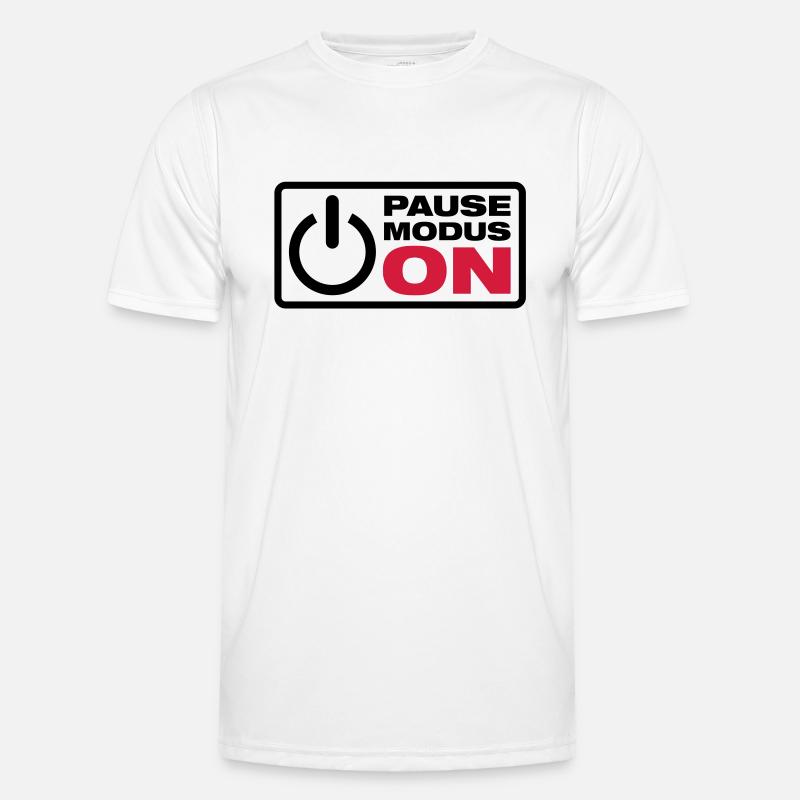 pause_modus_on_f2 Men's Functional T-Shirt