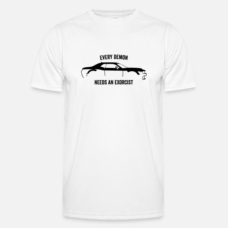 CHALLENGER DEMON SLOGAN Men's Functional T-Shirt