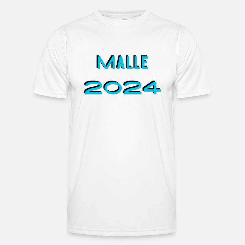 Mallorca 2024 - Men's Functional T-Shirt - white