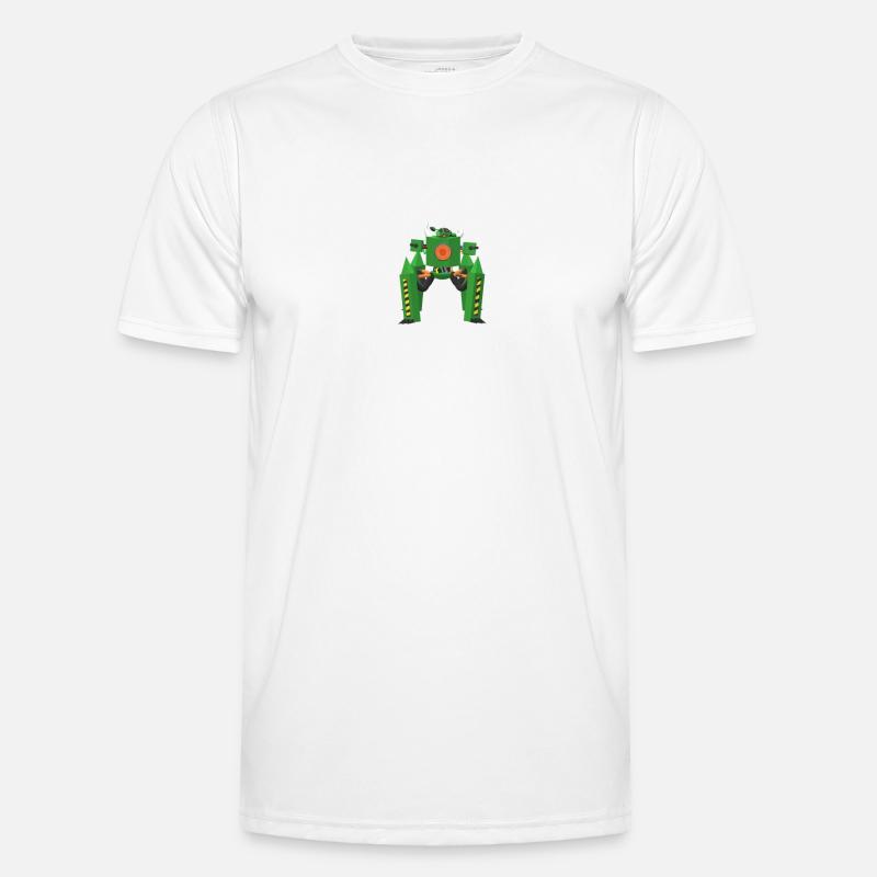 Bot de commande vert T-shirt sport Homme