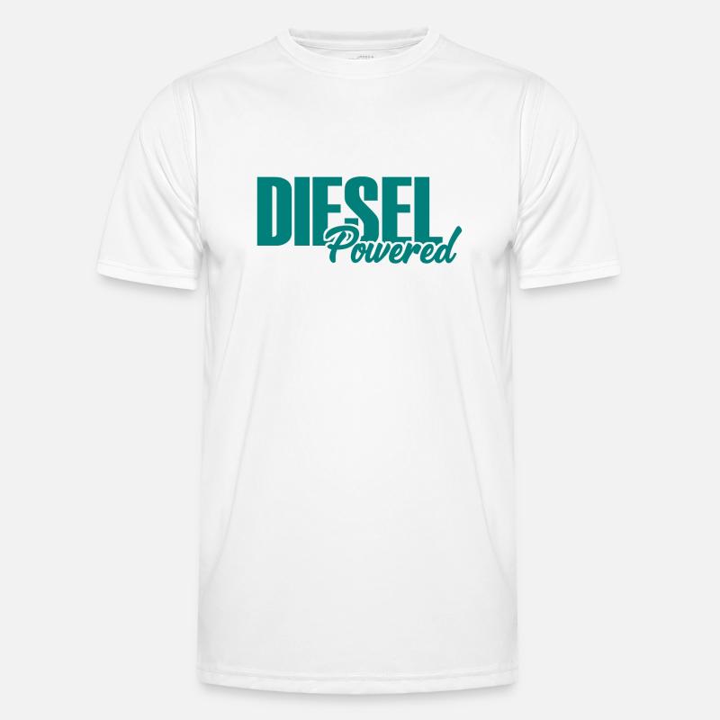 Diesel Powered - Engine - Compression-ignition - Propulsion Men's Functional T-Shirt
