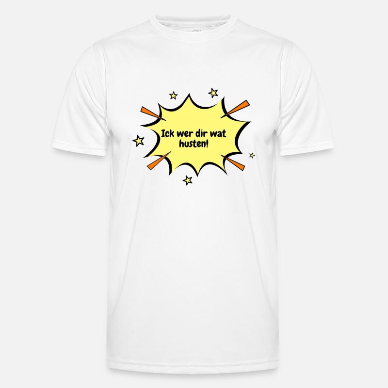 Berlin Ick wer dir wat husten. Men's Functional T-Shirt