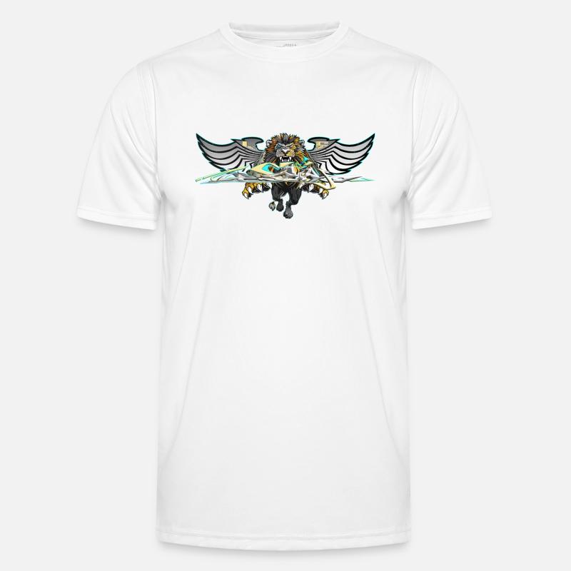Löwe Männer Funktions-T-Shirt