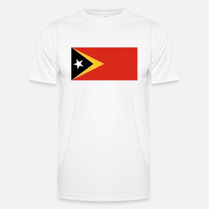 East Timor - Men's Functional T-Shirt - white