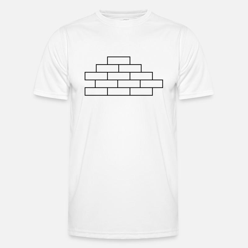 Mauer Männer Funktions-T-Shirt