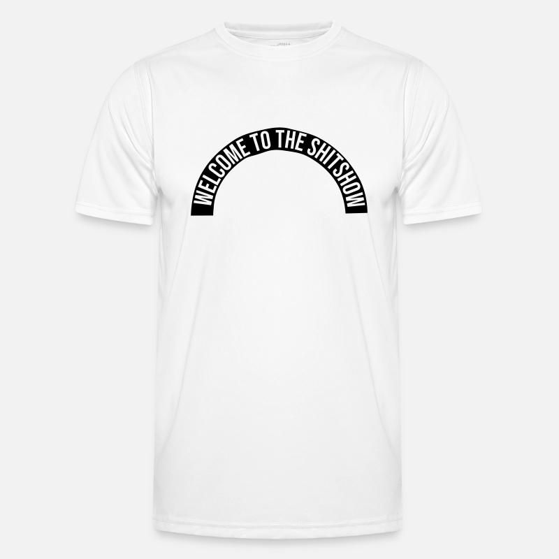 Semicircle Shitshow lettering Men's Functional T-Shirt