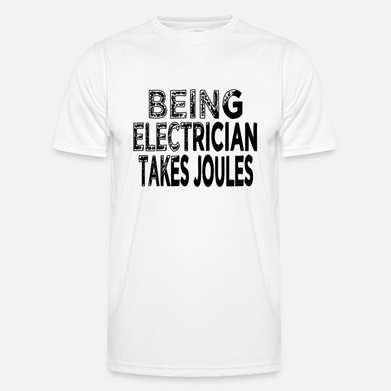 Socket Profession Electrical Engineering Cameraman Men's Functional T-Shirt
